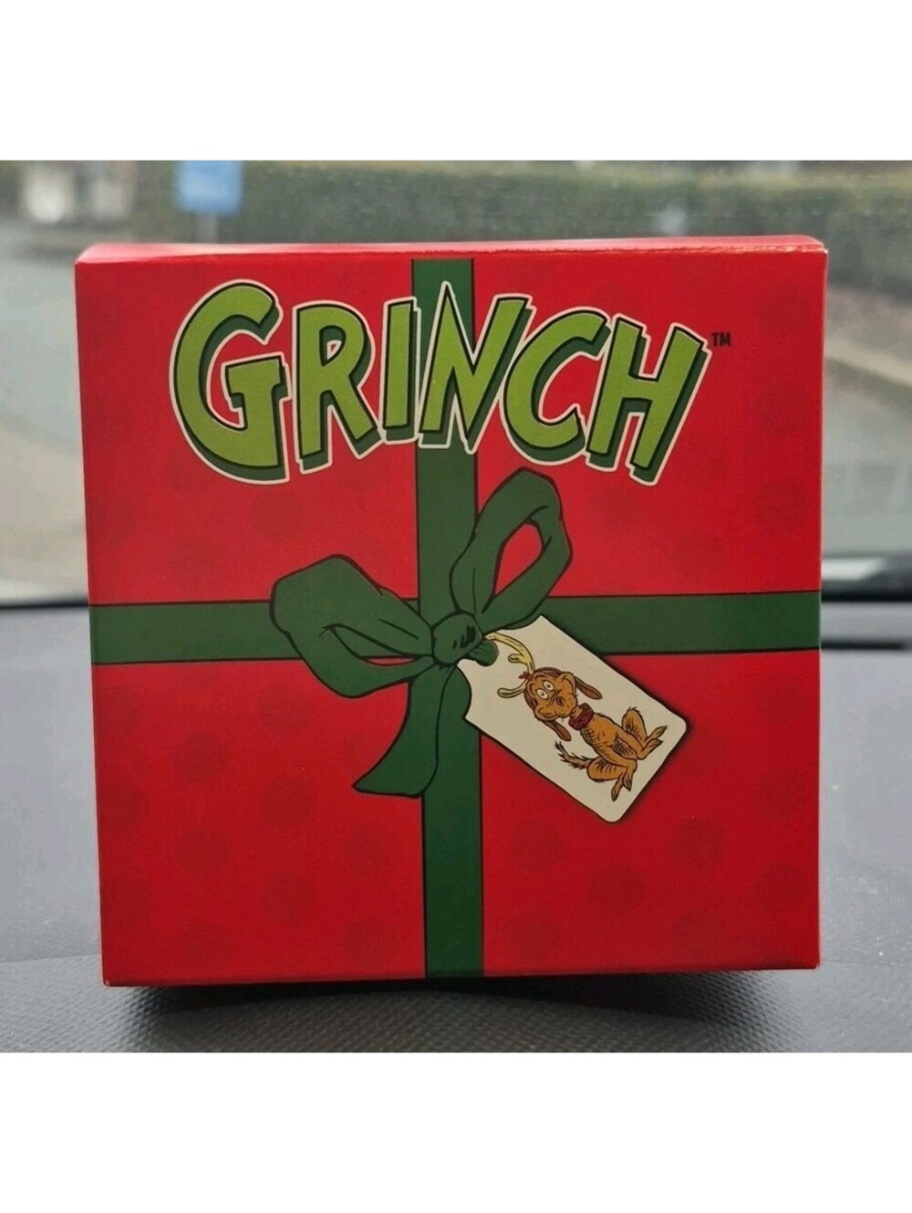McDonald's Canada 2025 Grinch Christmas Max Dog Red Ball Plush Toy Ornament NEW